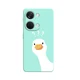 Cute Duck Cyan