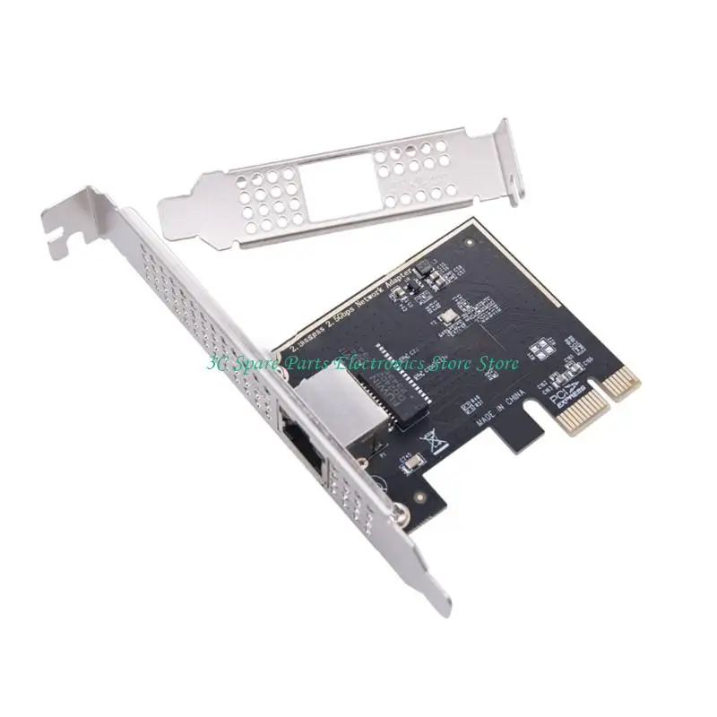 SZ 2.5GBPS Adaptadores Ethernet PCIe Tarjeta red PCIE PCIE para escritorio PC Metal RJ45 puerto RJ45 ofrece ancho - imagen 4