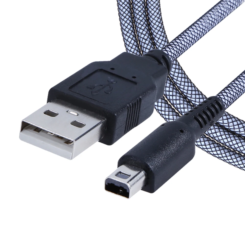 Cable de alimentación USB 2 en 1, cargador de Cable de sincronización de datos, compatible con Nintendo NDSI NEW 3dsxl 2dsll 3DS - imagen 2