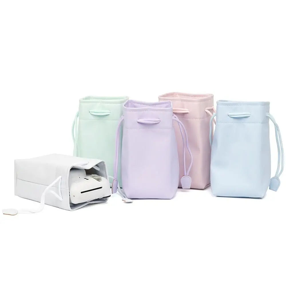 Funda de almacenamiento portátil Universal para cámara instantánea, bolsa impermeable con cordón para exteriores, para Instax Mini 12/11/9/8/90/EVO/Liplay - imagen 3