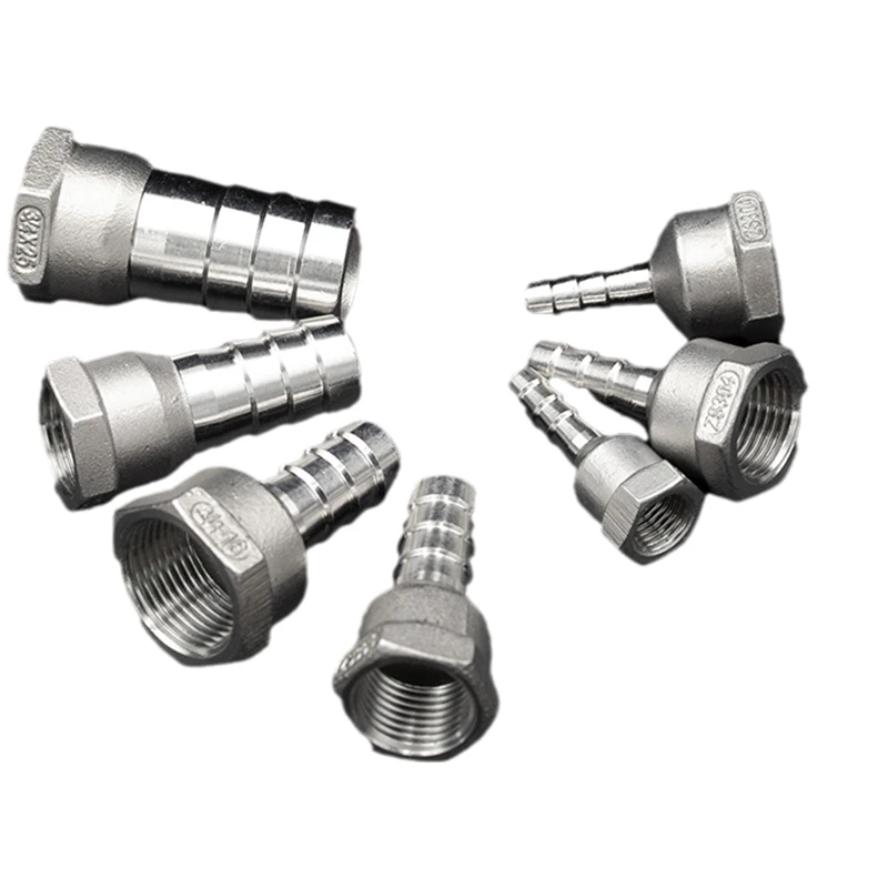 Accesorio de rosca interior de manguera Flexible, acero inoxidable 304 1/8 "1/4" 3/8 "1/2" BSP, accesorio reductor de tubo de piel de rosca interior - imagen 4