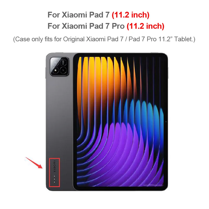 Funda magnética inalámbrica para Xiaomi Pad 7, 11,2 pulgadas, 2024, ruso, español, coreano, para Xiaomi Pad 7 Pro, Funda - imagen 2