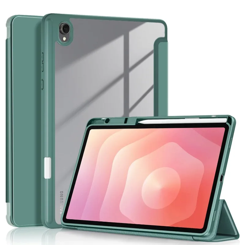 Para Samsung Galaxy Tab S11 Funda 2025 11 pulgadas SM-X730 SM-X736B Funda acrílica para Samsung Tab S11 Funda para tableta con portalápices - imagen 2