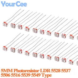 Fotorresistor LDR GL5528 de 5 mm para Arduino