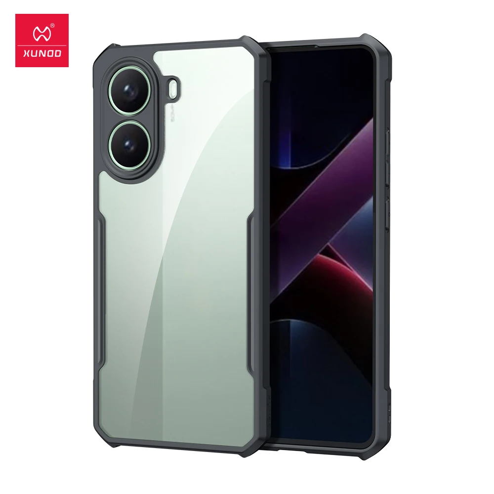 Xundd para POCO X7 funda para POCO X7 Pro cubierta de teléfono transparente a prueba de golpes fundas protectoras de parachoques carcasa de lujo, para POCO - imagen 2