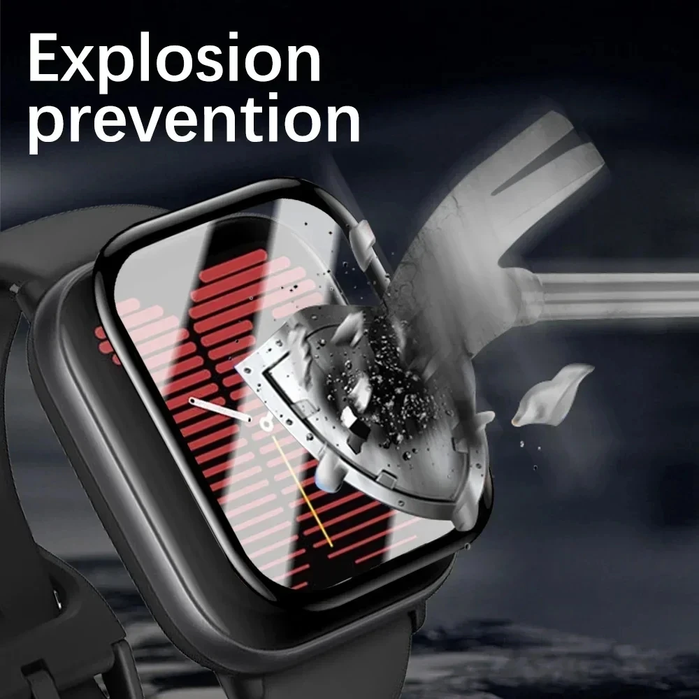 Película 3D 2 uds PMMA para Amazfit Active Protector de pantalla para Amazfit Active SmartWatch (no vidrio) - imagen 4