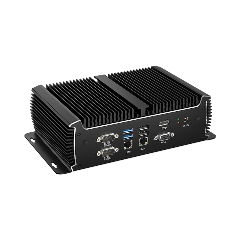 Helorpc Mini PC industrial con Intel i5-4200U/i5-6300U/i5-1135G7 compatible con Win10/Linux con 4xUSB3.0 4xUSB2.0 1xHDMI computadora - imagen 4