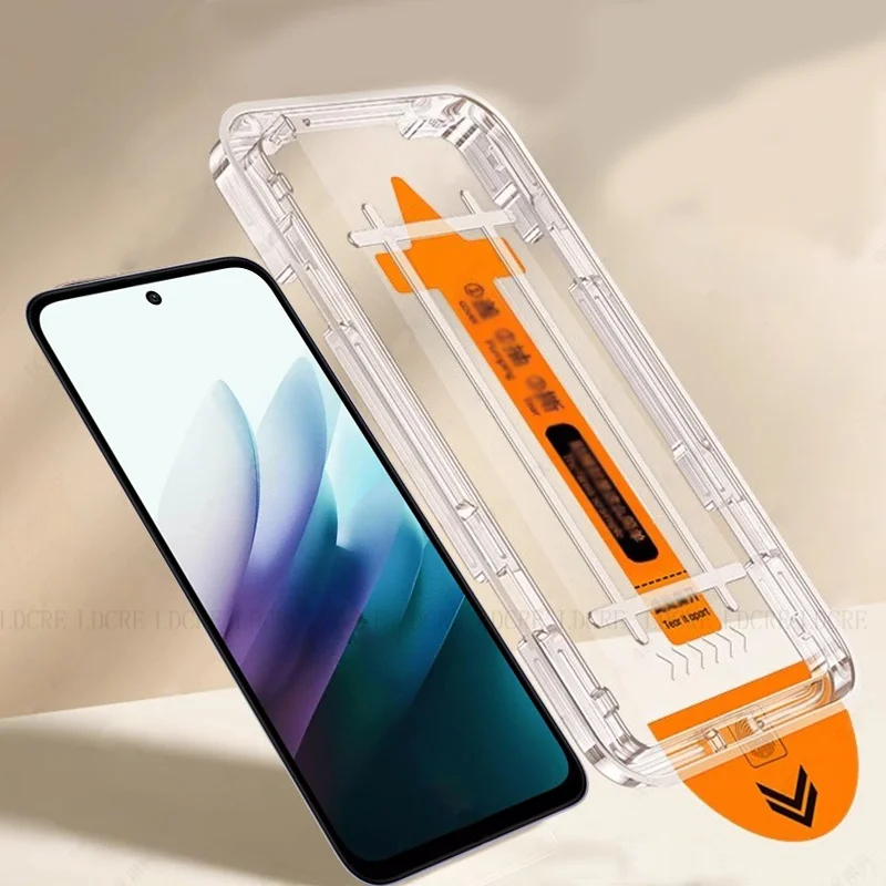 4/3/2/1 Uds para Xiaomi Redmi 15 vidrio Redmi 15 vidrio templado sin polvo 9H cubierta completa pegamento Protector de pantalla para Xiaomi Redmi 15 - imagen 2