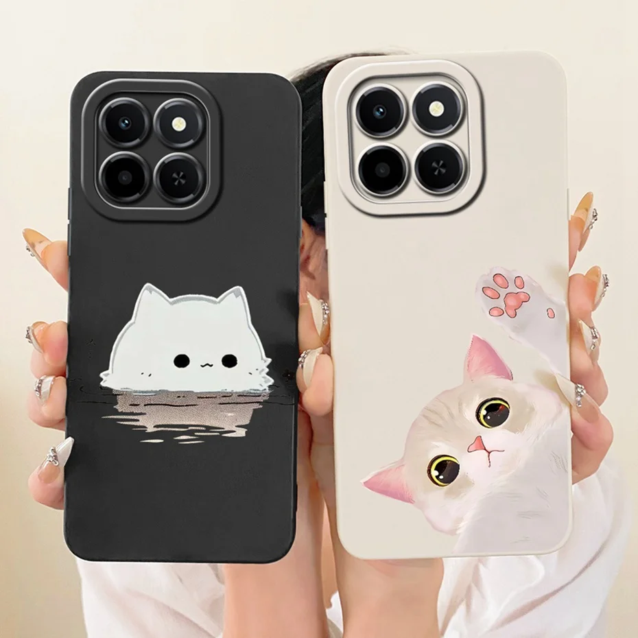 Nueva funda de teléfono de moda para Honor X6c fundas de silicona suave para HonorX6c X 6C 4G NIC-LX1 NIC-LX2 fundas a prueba de golpes parachoques - imagen 3