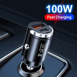 Cargador de coche USB-C PD de carga rápida