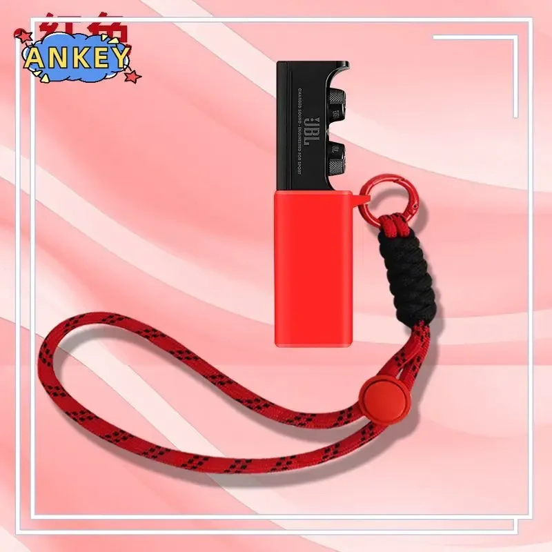 Funda protectora para JBL UA Flash X, cordón de nailon, cubierta suave, auriculares inalámbricos, funda antipolvo, correa de cuerda de mano, accesorios - imagen 2