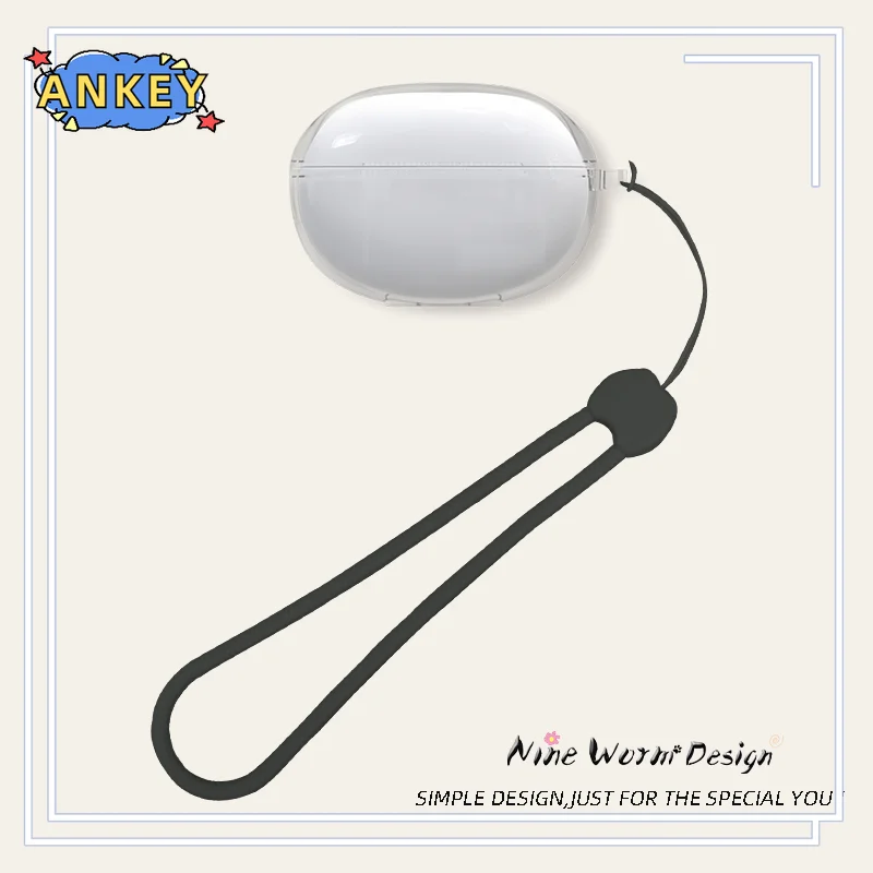 Funda transparente para auriculares realme, cubierta protectora anticaída, silicona suave, inalámbrica, Bluetooth, para Buds Air 5 Pro