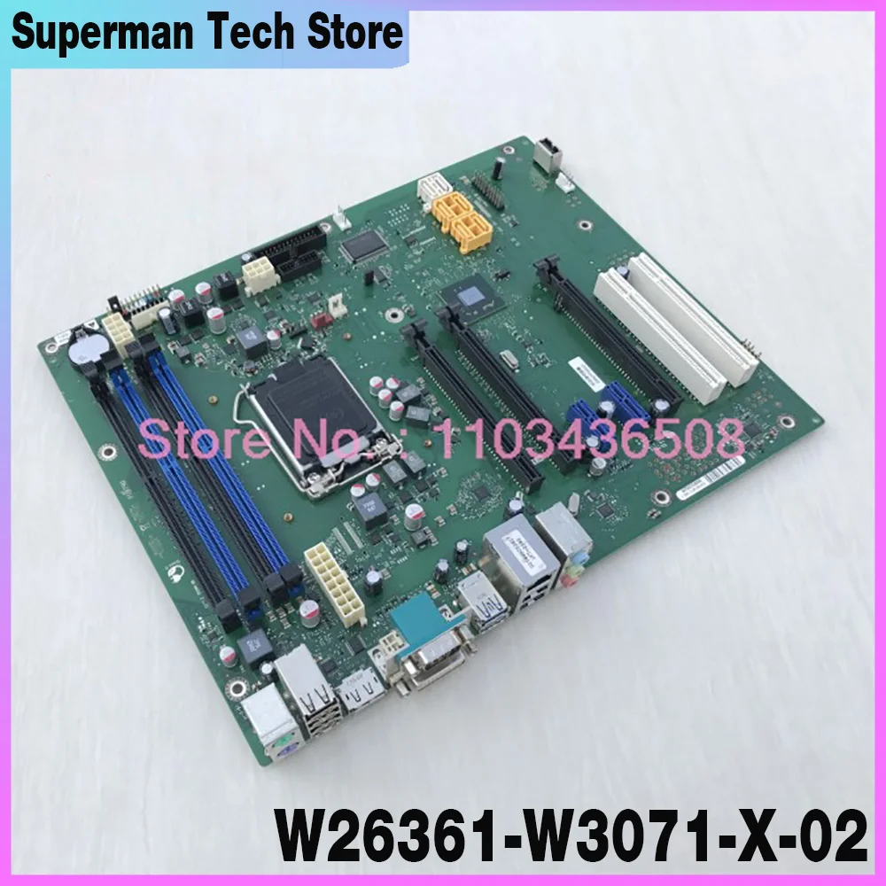 Para placa base de equipo Siemens W520 W26361-W3071-X-02 W26361-W3071-Z3-02-36 - imagen 2