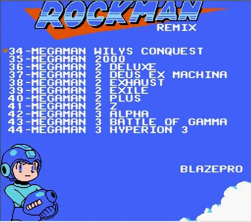 Cartucho de juego MEGAMAN REMIX 73 en 1 para consola NES/FC - imagen 3