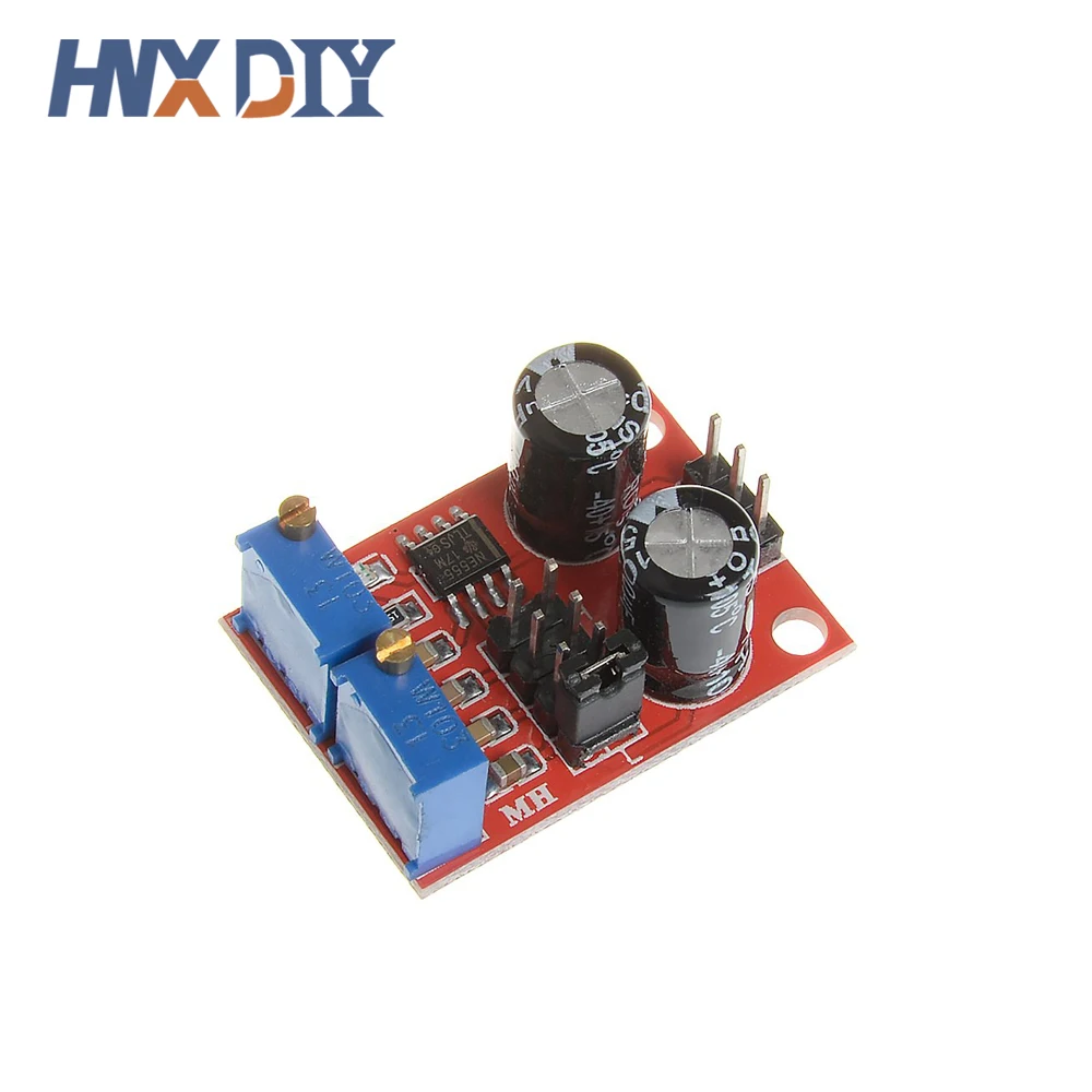 5/10 Uds NE555 ciclo de trabajo de frecuencia de pulso módulo ajustable generador de señal de onda cuadrada 5V-12V controlador de Motor paso a paso ne 555 - imagen 3