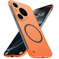 Fundas magnéticas delgadas para teléfono Huawei Pura 70 Pro Plus Ultra sin marco, cubierta dura mate antiarañazos, armadura a prueba de golpes sin bordes