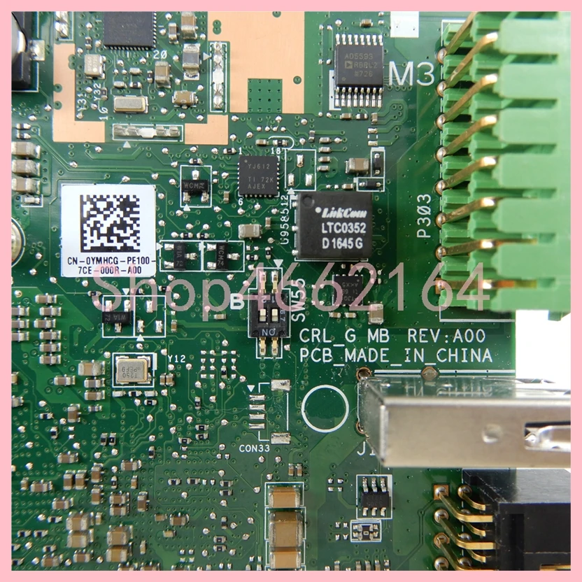 CRL-G con placa base E3805 CPU 2GB-RAM para Dell Inc. Placa base para portátil Edge Gateway 3001 CN- 0YMHCG 100% probada OK - imagen 2