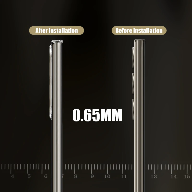 Adecuado para Samsung Galaxy S24 S25 S23 ultra S24 FE Plus S25Edge funda protectora transparente todo incluido para teléfono - imagen 5