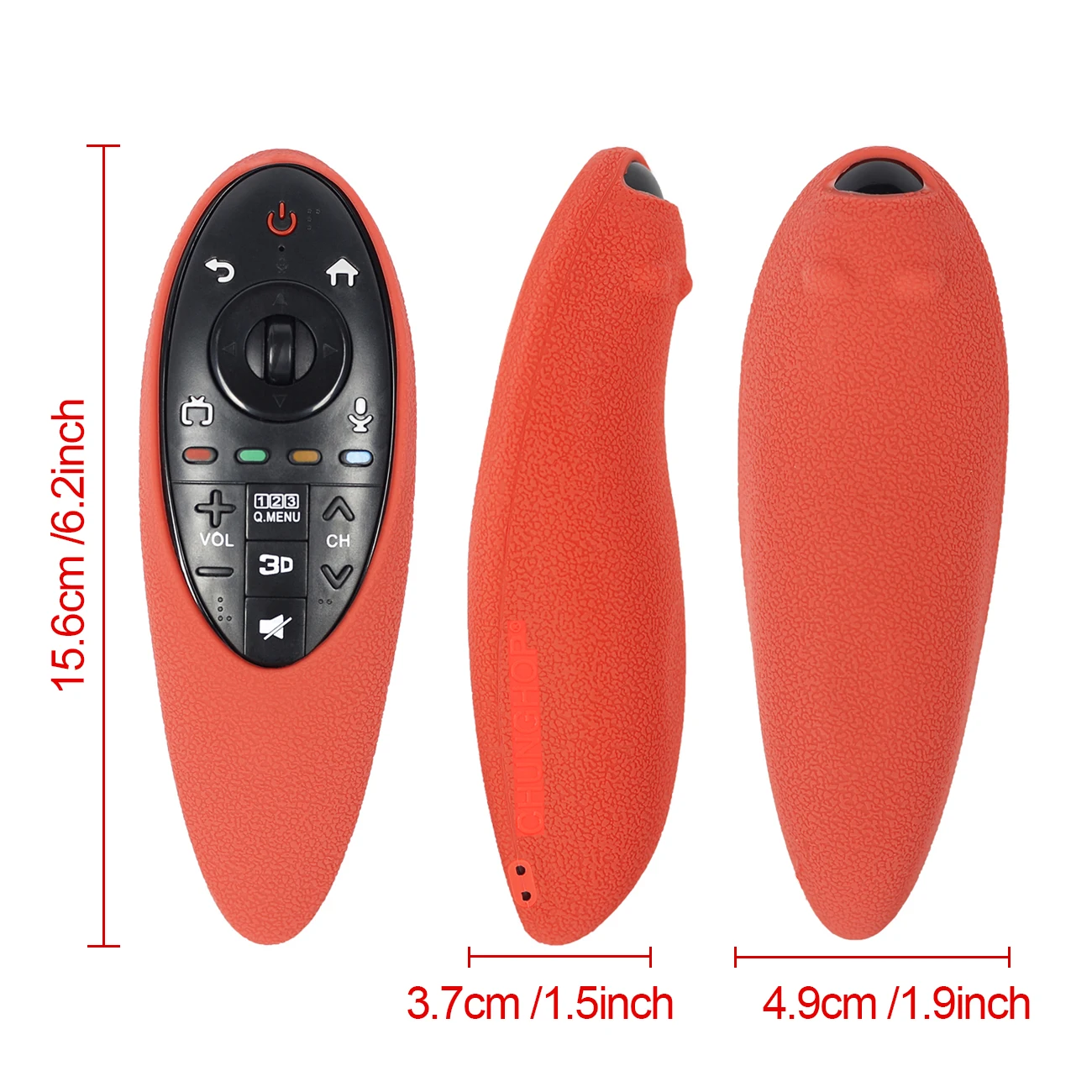 Funda protectora de silicona colorida compatible con LG AN-MR500G AN-MR500 Series Home Smart TV 3D Magic funda para mando a distancia - imagen 3