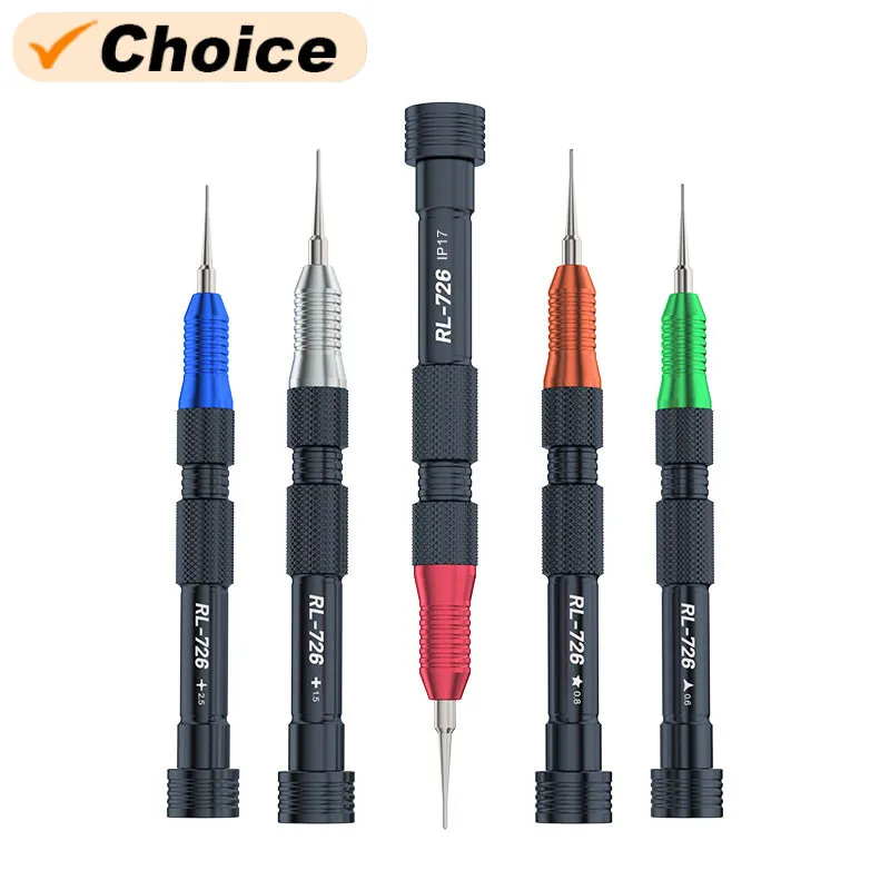 RELIFE RL-726A Destornillador de torsión 3D antideslizante para teléfono móvil y tableta Herramientas de reparación de computadoras Herramienta de reparación de desmontaje IP17