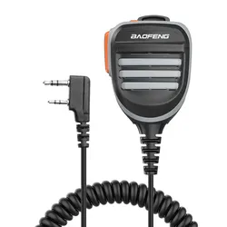Micrófono Baofeng UV-K5 para UV-5R/UV-82/UV-888S Walkie Talkie