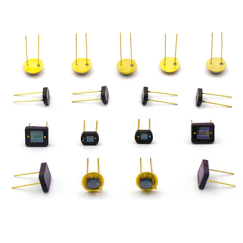 1 Uds 2DU6 6x6 Sensor de fotografía de silicio célula Solar 2DU3 3x3 célula fotográfica de silicio 2CU84 - imagen 5