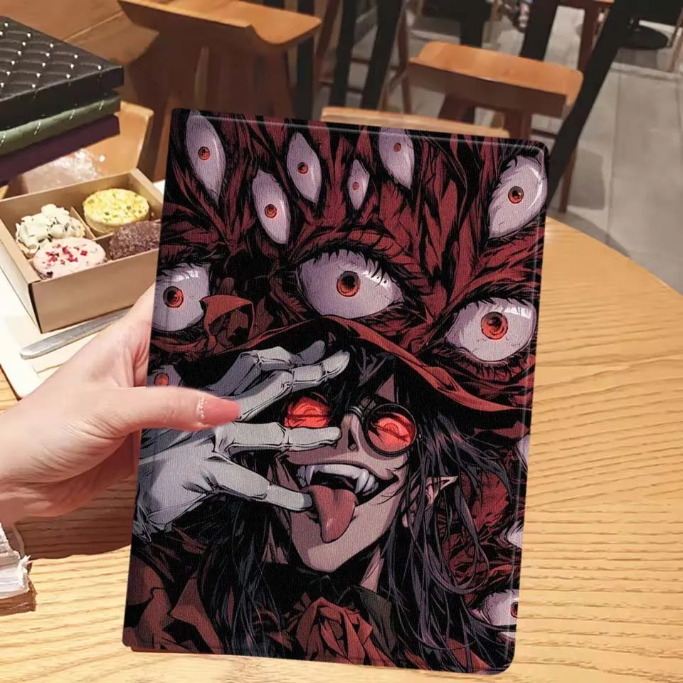 Hellsing Alucard Anime para Samsung Galaxy Tab S11 S10 S9 S8 S7 S6 A10.1 A9 A8 A7 10,9 10,1 10,4 Lite FE Plus pulgadas funda para tableta - imagen 4