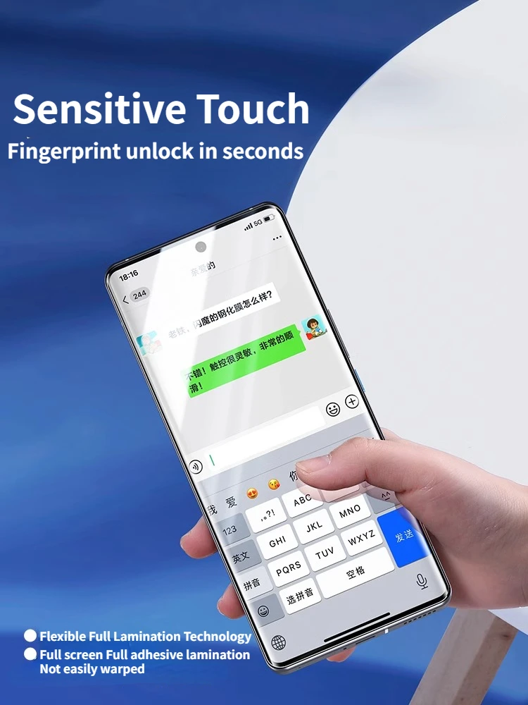 SmartDevil-Película de hidrogel para iQOO 12 Pro 11 Pro, Protector de pantalla de cubierta completa para VIVO X200 X100 Pro X90 X80 HD, película suave transparente - imagen 5