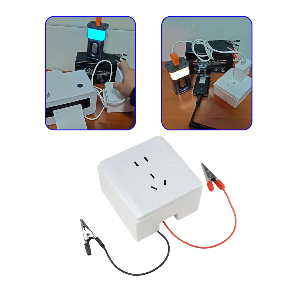 Módulo inversor elevador de DC12-16,8V a 220V, módulo de refuerzo de 50-100W, inversor de Panel Solar Universal para exteriores con interfaz de ventilador - imagen 2