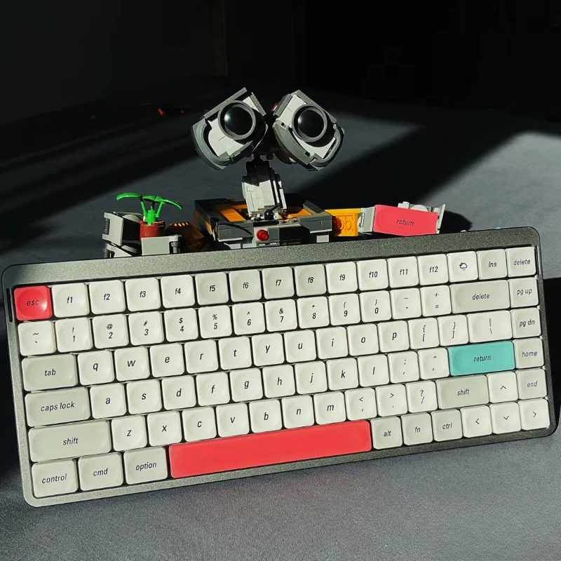 Juego de teclas con tema de estilo Retro LCK, sublimación PBT personalizada, teclas de teclado de perfil bajo para accesorios de teclado de juego mecánico - imagen 4