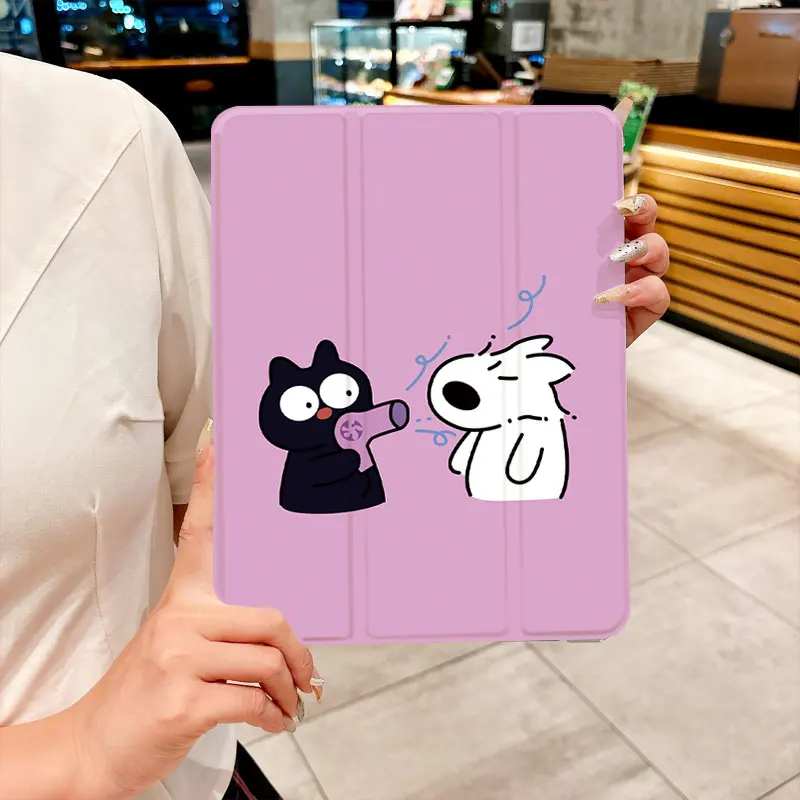 Funda de tableta para cachorros, secador de pelo para iPad pro 10/11 pulgadas 2020/6/7th /8th /Air 3rd/Air 4th/9th gen/Air 5th Gen 2022/Air 11 Anti-dro - imagen 2