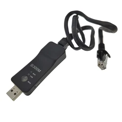 Adaptador WiFi USB 300 Mbps para Smart TV Samsung, Sony y LG