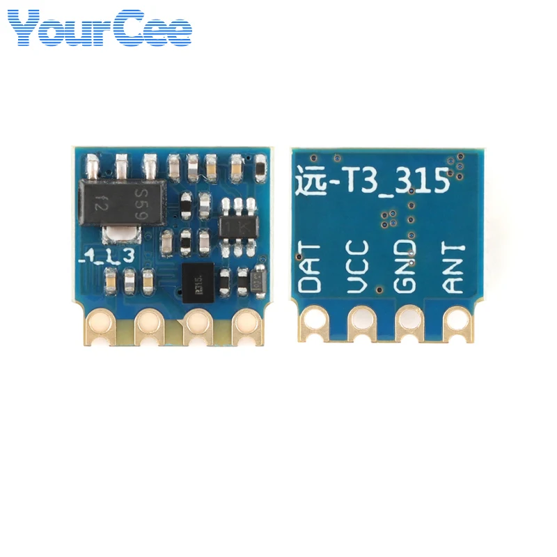 10 uds/1 unidad H34P 433Mhz 315mhz módulo transmisor RF módulo de transmisión Control remoto inalámbrico transmisión de larga distancia 1000m - imagen 5