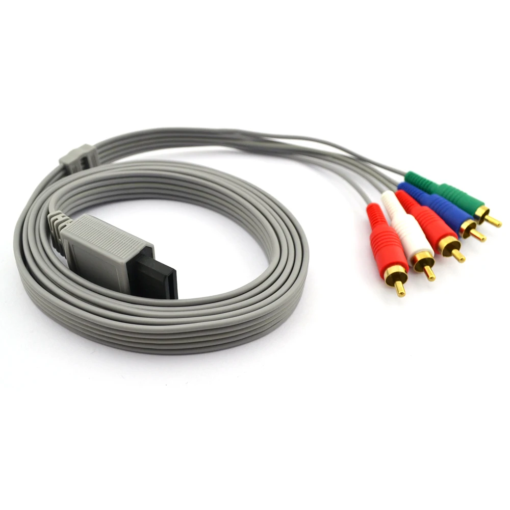 Cable adaptador de Audio y vídeo para Wii, componente HDTV 1080P AV, 5RCA para Wii U - imagen 2