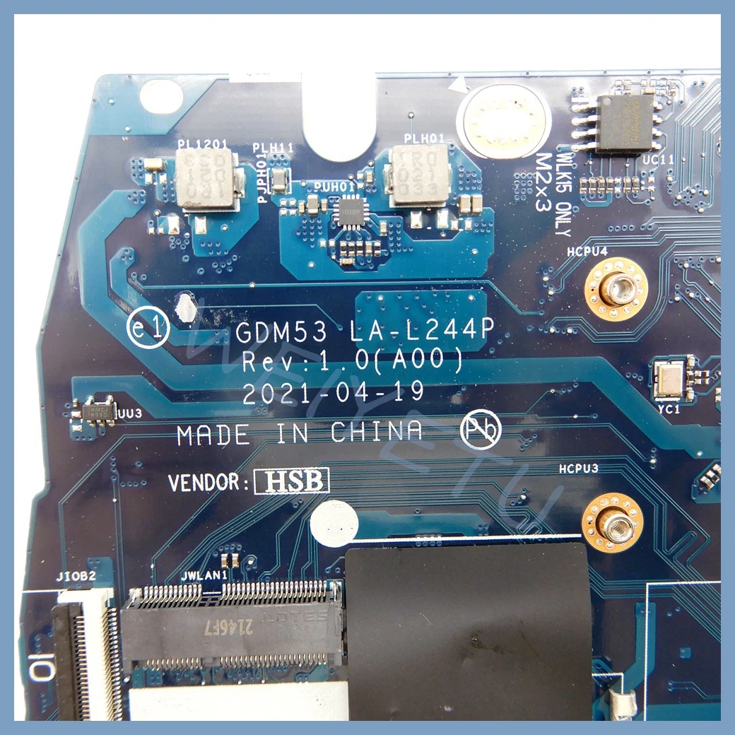 Placa base para ordenador portátil LA-L244P para Dell Inspiron 15 3521 placa base para portátil con CPU N4020 CN-0NCXC4 100% probado OK - imagen 4