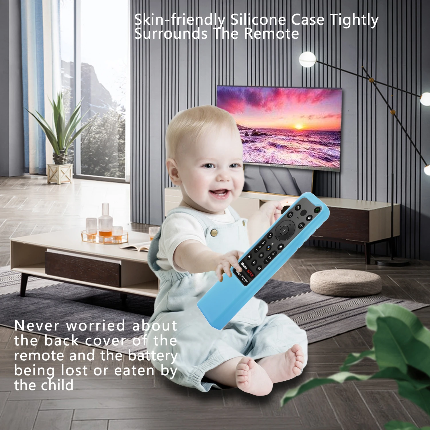 Funda protectora de Control remoto para Sony RMF-TX800P RMF-TX800U RMF-TX800C RMF-TX900U RMF-TX900C RMF-TX900P funda de silicona - imagen 4