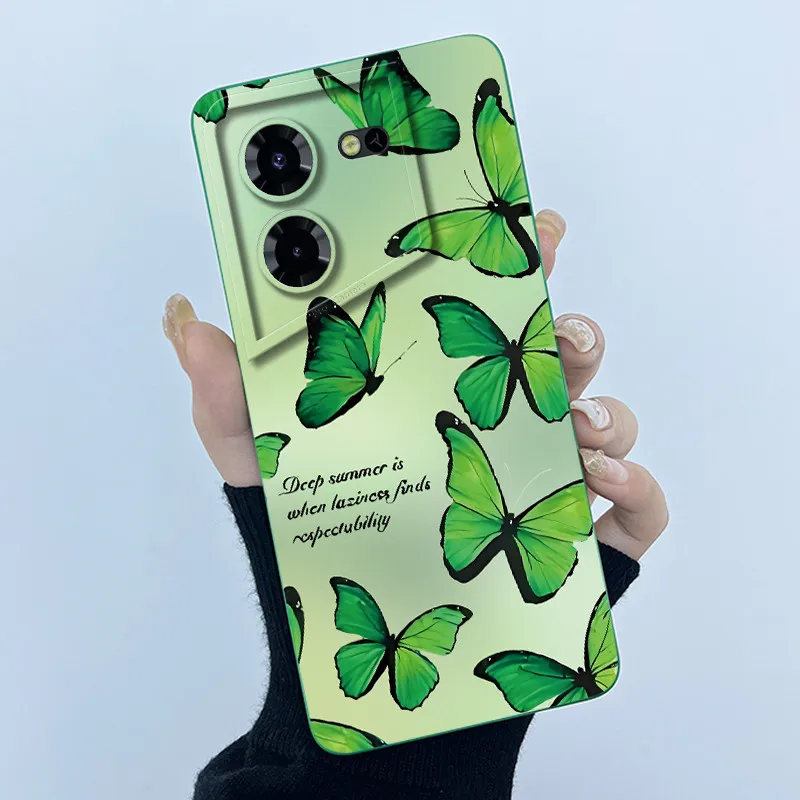 Para Tecno Pova 5 Pro 5G funda LH8n cubierta a prueba de golpes moda simplicidad pintura al óleo fundas de teléfono para Tecno Pova 5 Pova5 LH7n Shell - imagen 3