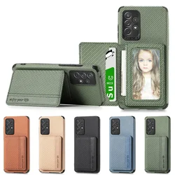Funda Samsung Galaxy S23 Ultra con Tarjetero RFID Cuero Magnético