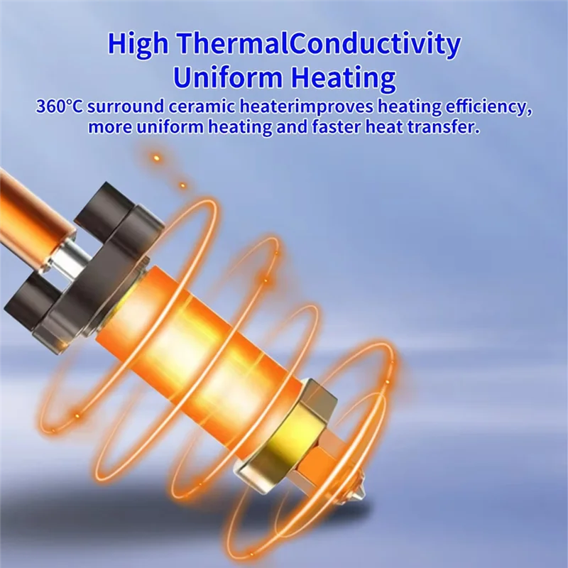 Hotend Kit Forcreality K2 Plus Hotend Kit Fork2 Plus Impresora 3D Resistencia a altas temperaturas - imagen 4