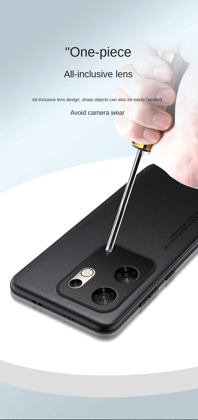 Funda de cuero vegano suave para Infinix Zero 30, carcasa trasera protectora magnética para Infinix Note 40 Pro Plus Hot 40 Pro - imagen 4