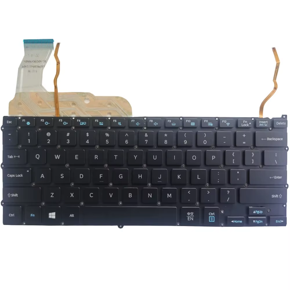 Teclado de ordenador portátil con retroiluminación, accesorio para Samsung NP940X3G, NP940X3F, 940X3G, 940X3F - imagen 4