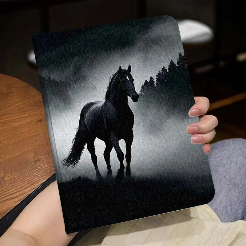 Funda con patrón de arte de caballo oscuro para Huawei Honor Tab Magic Pad GT 6 X9 X8A X8 V8 V7 9 8 2 3 13,3 10 Pro pulgadas - imagen 3