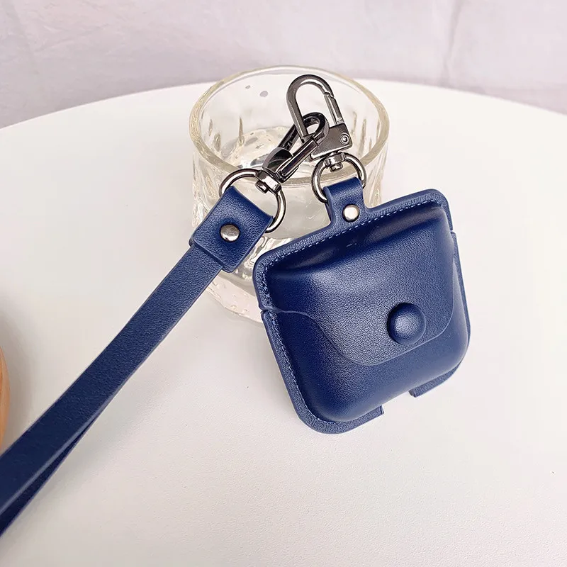 Para Bowers & Wilkins PI7 / PI5 Funda blanda de cuero B & W PI7 s2 / PI5 s2 Funda blanda de silicona Funda protectora con colgante de cordón de cuero - imagen 5