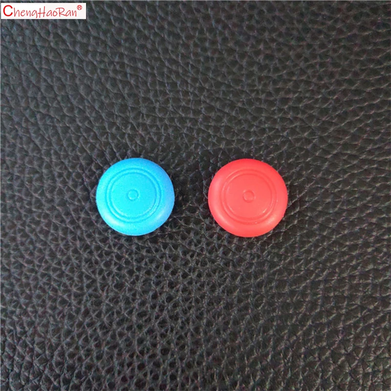 Interruptor de Color sólido, manijas izquierda y derecha, NS Lite, protección de Joystick de silicona, tapa antideslizante, un par - imagen 4