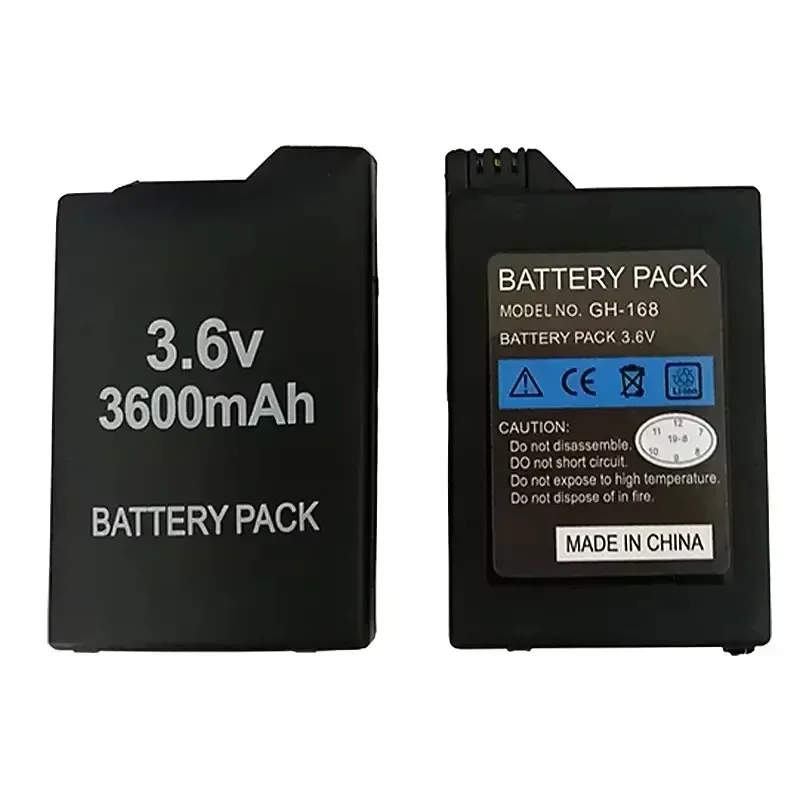 Paquete de batería recargable de iones de litio de 3,6 V, 2400mAh, 3600mAh para baterías de litio PSP 1000 2000 PSP-S110 para PSP3000 - imagen 2