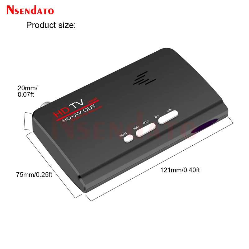 Receptor TV Digital Terrestre DVB-T2 con Sintonizador Remoto HD - imagen 4