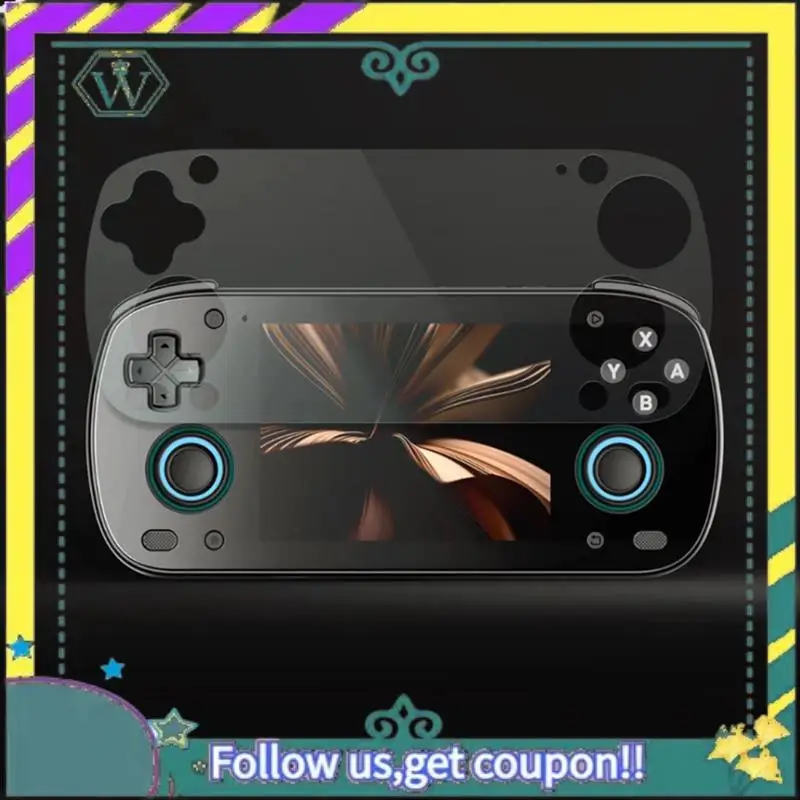 Protector de pantalla de consola de juegos A28Q para Mini películas protectoras de pantalla de vidrio templado Retroid Pocket - imagen 3