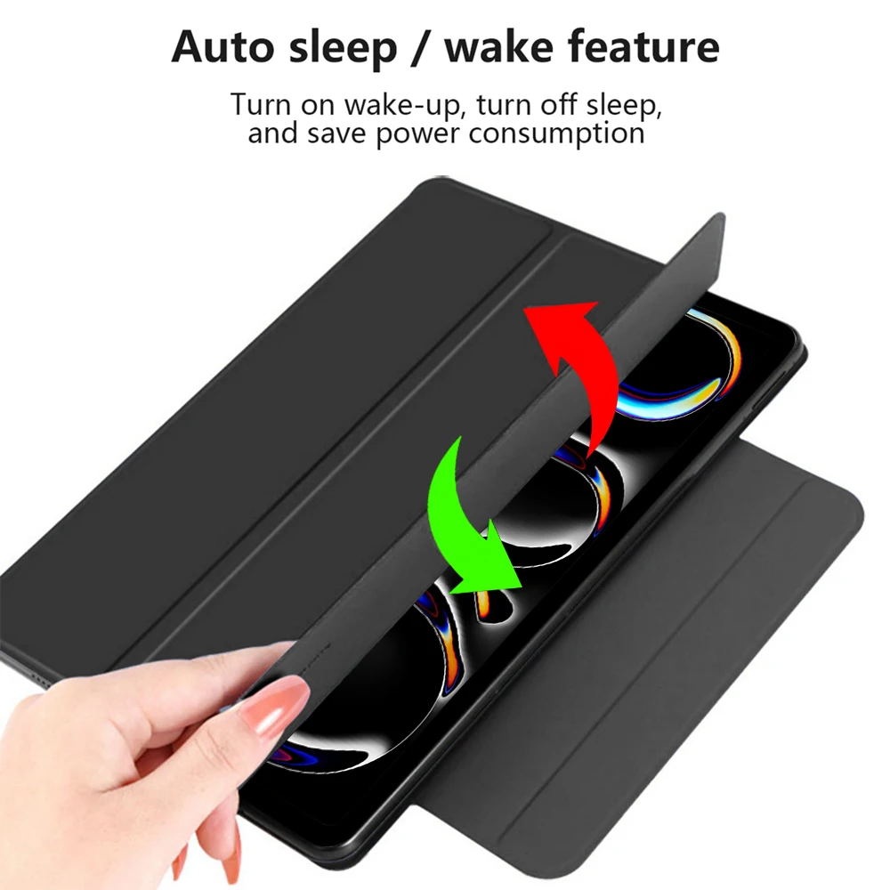 Funda magnética para Ipad Pro 13 11 M4 12,9 A16 2025 Funda Air 11th M2 M3 4 5 10 9 10th Generación Mini 6 7 A17 Accesorios de cubierta - imagen 3