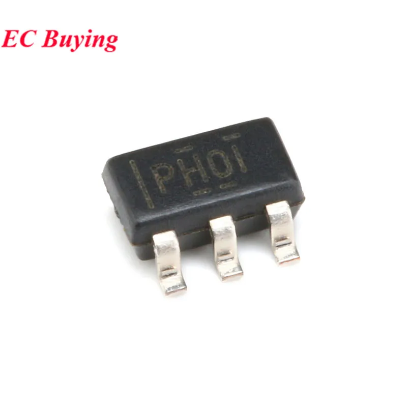 10 uds/5 piezas TPS61040 TPS61040DBVR PHOI PH0I SOT23-5 regulador de conmutación 28V 400mA interruptor convertidor de refuerzo IC Chip nuevo - imagen 2