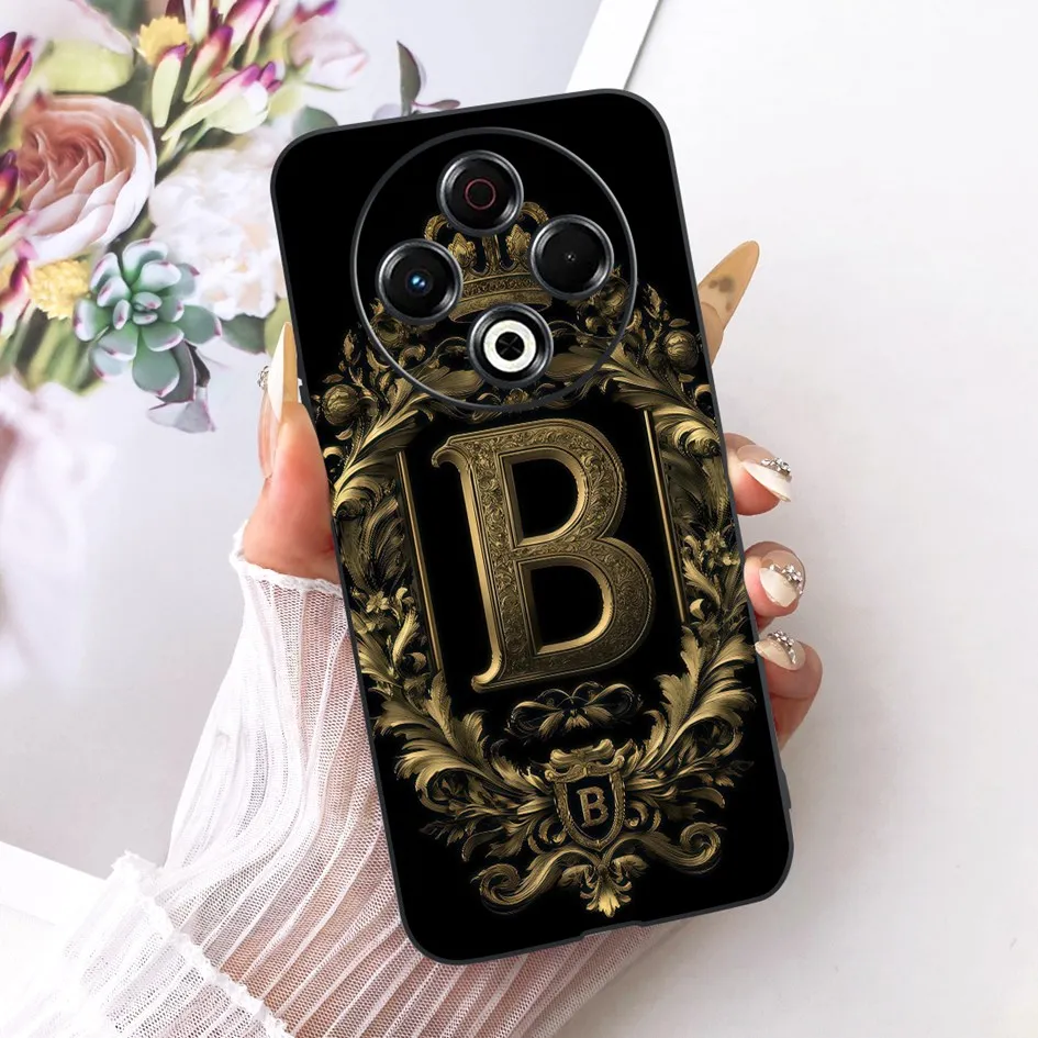 Para Tecno Spark 30 4G Funda KL6 Funda trasera lindas letras iniciales carcasa protectora de silicona suave para Spark 30 Pro KL7 Spark30 Funda - imagen 3